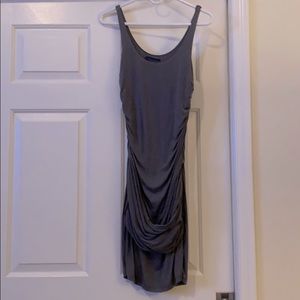 Velvet gray dress size m